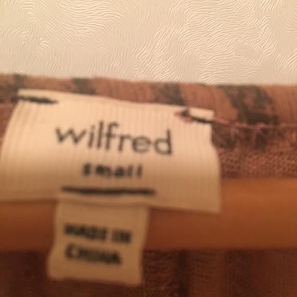 Wilfred Long Sleeve Tunic Top Blouse Size Small - Picture 3 of 3